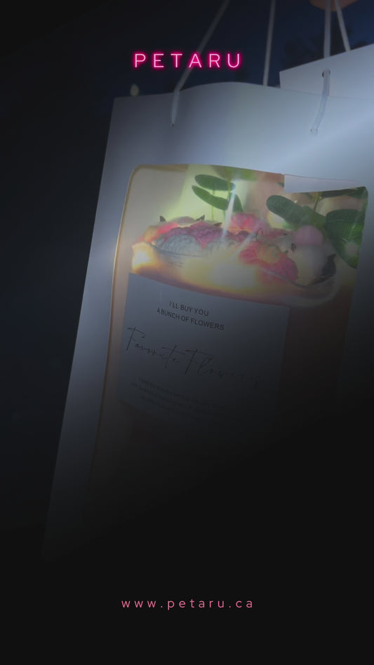 Rabbit Ears Plush Flower Crochet Bouquet